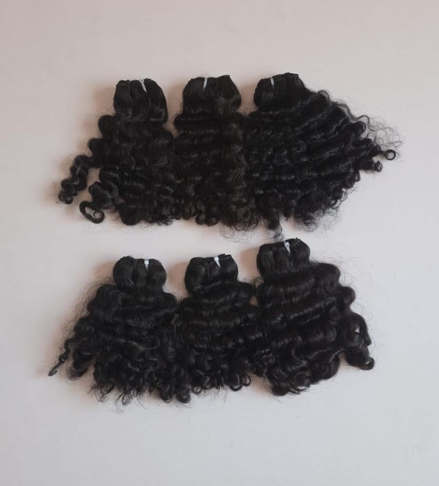Rare Raw Indian Super Curly